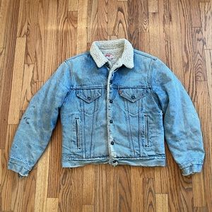 Vintage Levi’s Orange Tag Sherpa trucker jacket